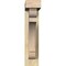 Ekena Millwork Olympic Block Rough Sawn Bracket w/ Offset Brace, Douglas Fir, 4"W x 14"D x 18"H BKT0402X14X18OLY05RDF - alternate 4